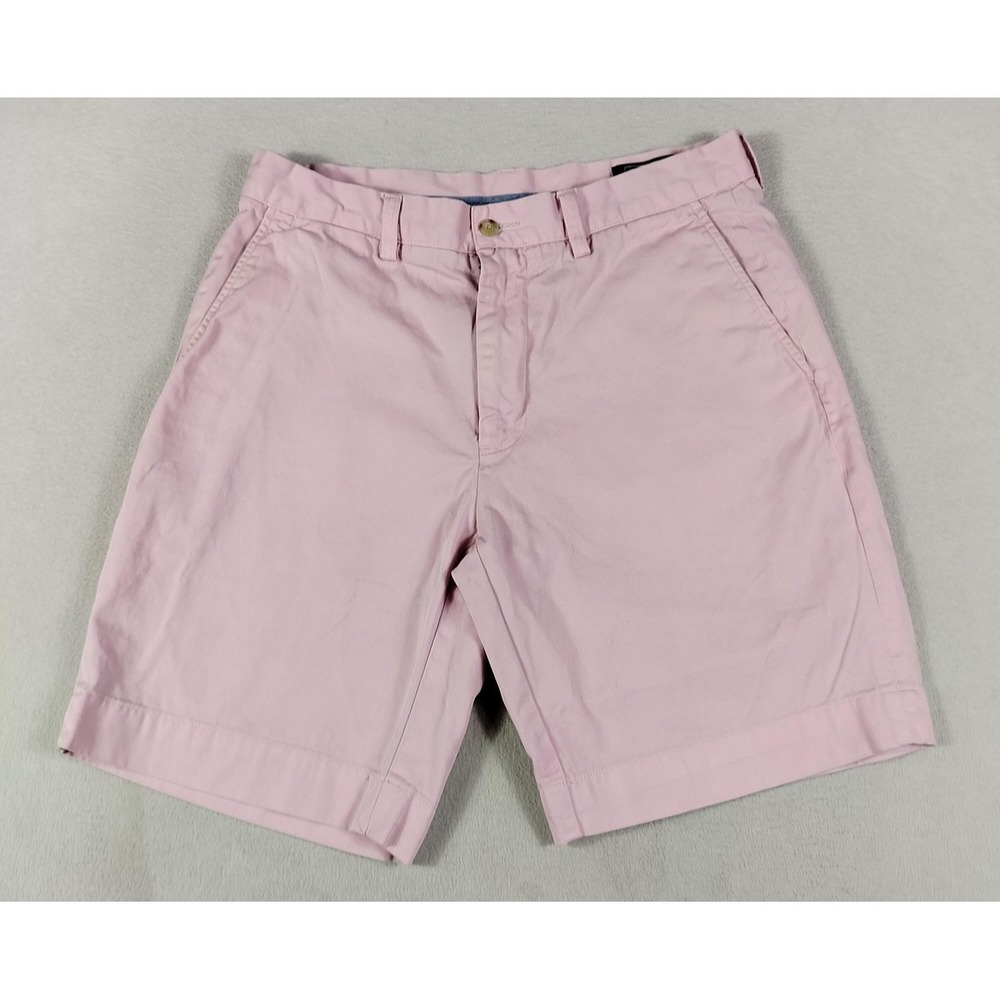 Vintage Polo Ralph Lauren Shorts Mens 32 Pink‎ Classic Fit 9 Inseam Chino